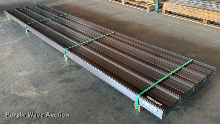 image for item IB9438 (114) sheets of Doerkson Metal Components metal siding/roofing