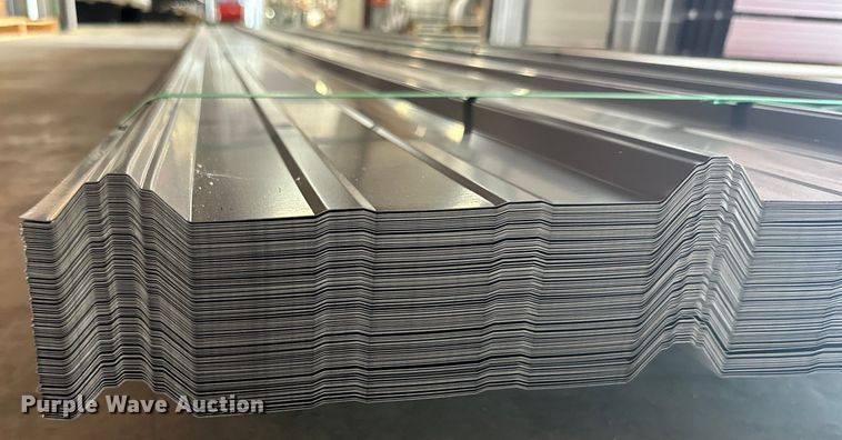 image for item IB9438 (114) sheets of Doerkson Metal Components metal siding/roofing