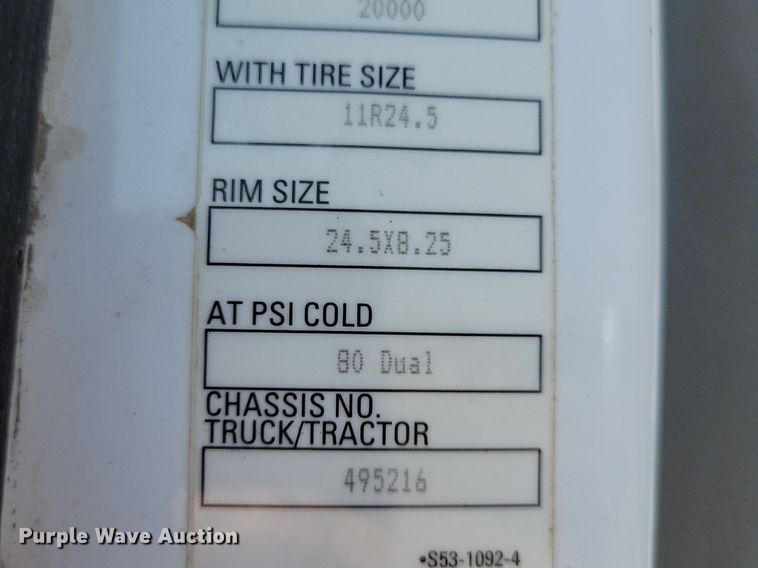 image for item KA9895 2016 Kenworth T880 dump truck