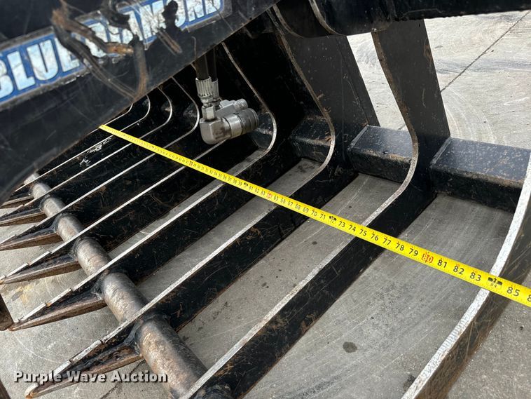 image for item LF9945 Blue Diamond  106470 skid steer grapple bucket