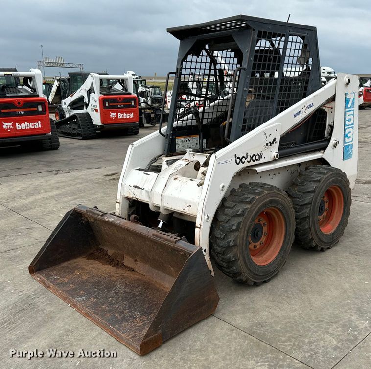 image for item LF9953 1993 Bobcat 753 skid steer loader