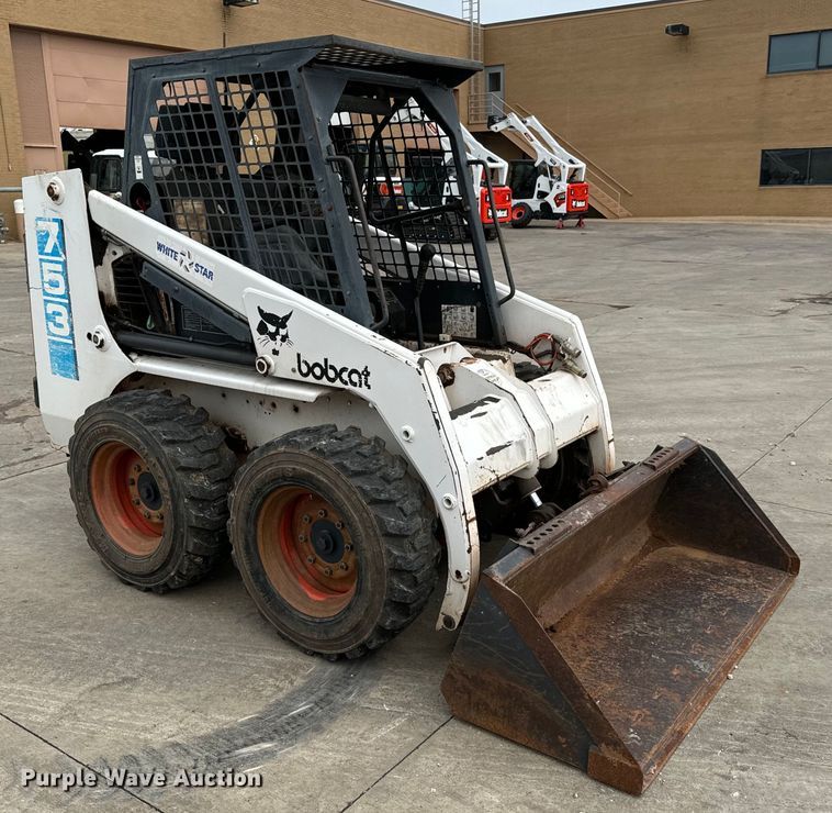 image for item LF9953 1993 Bobcat 753 skid steer loader
