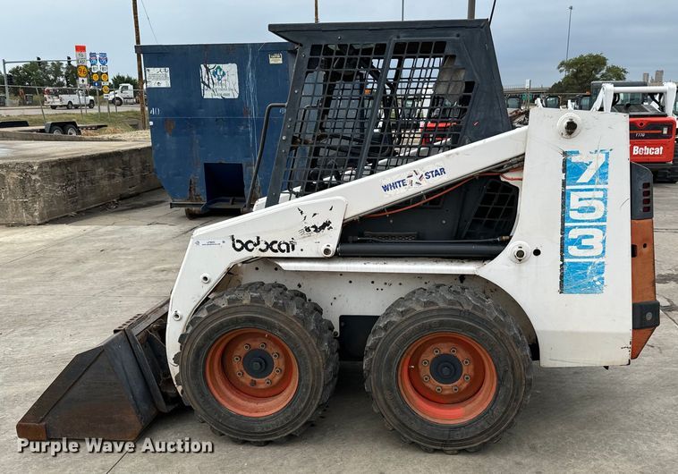 image for item LF9953 1993 Bobcat 753 skid steer loader
