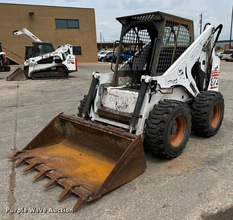 image for item LF9961 1998 Bobcat 873 skid steer loader