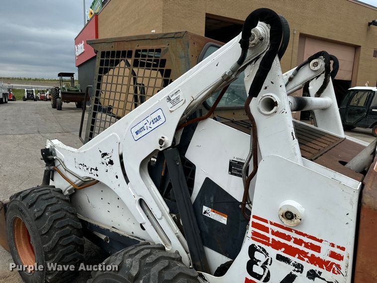 image for item LF9961 1998 Bobcat 873 skid steer loader