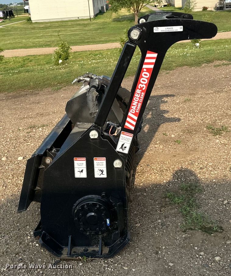 image for item LR9420 2021 Rayco DAF-150D skid steer mulcher