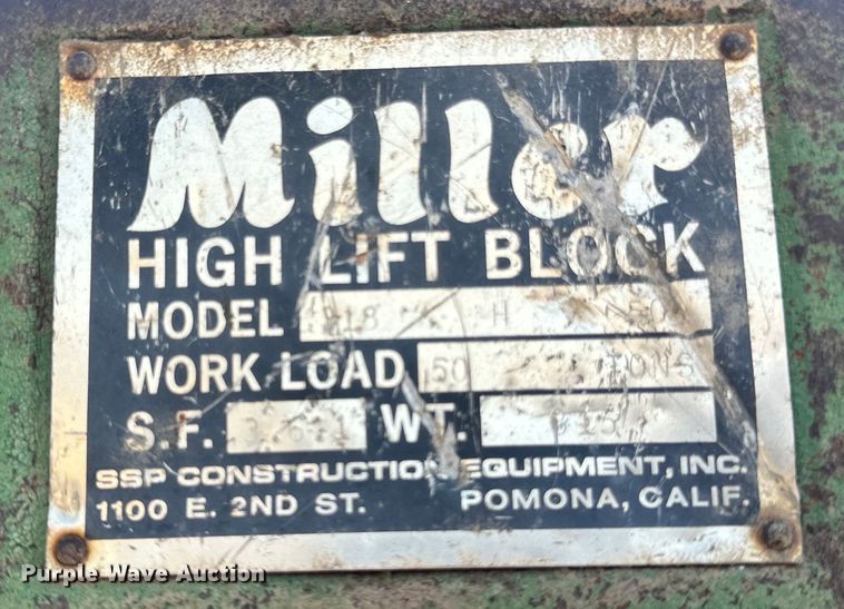 image for item LR9424 1971 Grove TM600 crane