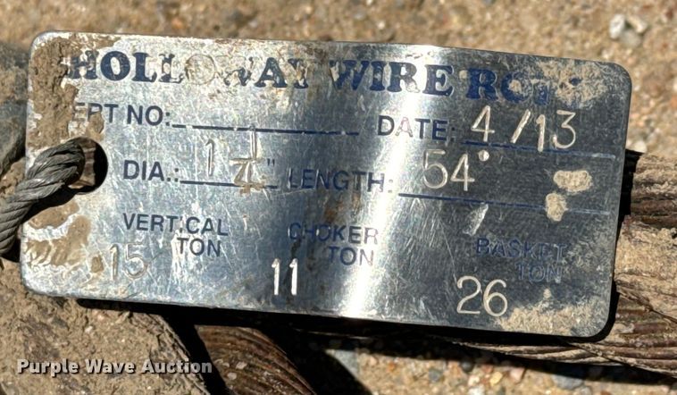 image for item NL9933 (5) winch cables