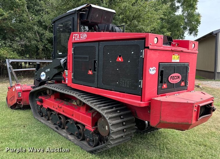 image for item NQ9712 2017 Fecon FTX 128R mulcher