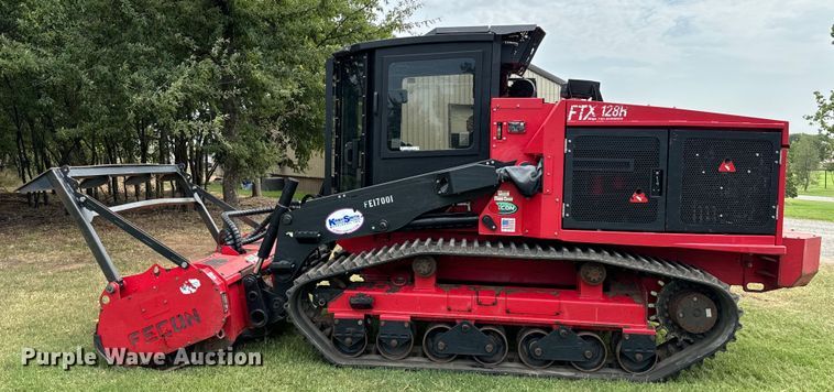 image for item NQ9712 2017 Fecon FTX 128R mulcher