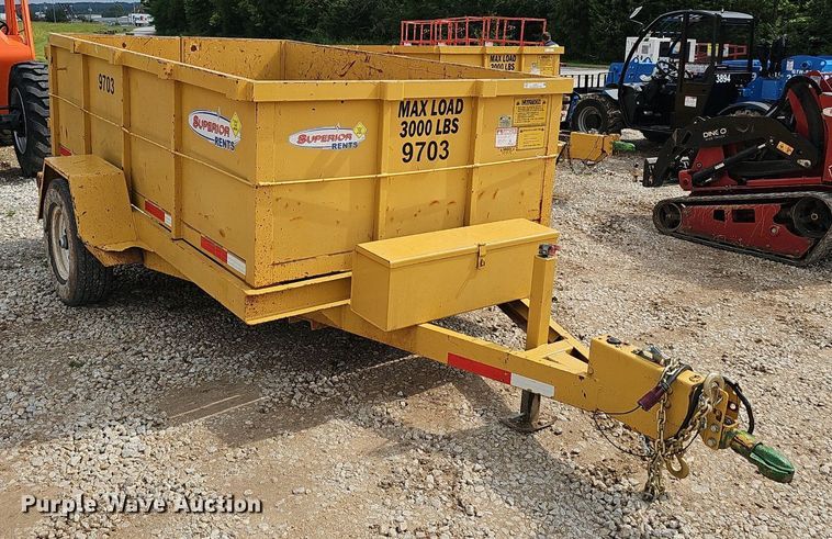 image for item NX9033 2017 Region Welding 6X10DT dump trailer