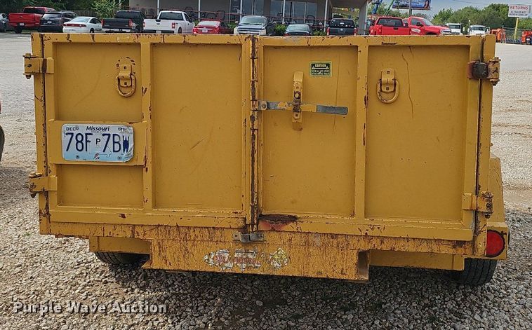 image for item NX9033 2017 Region Welding 6X10DT dump trailer
