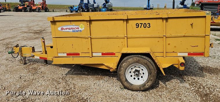 image for item NX9033 2017 Region Welding 6X10DT dump trailer
