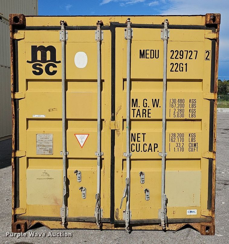 image for item NX9042 NSSCO7A2 shipping container 