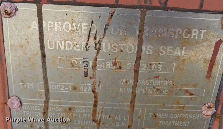 image for item NX9043 NTTNC064679 shipping container 