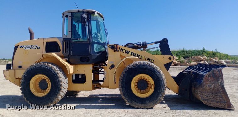 image for item NY9408 2010 New Holland W190B wheel loader