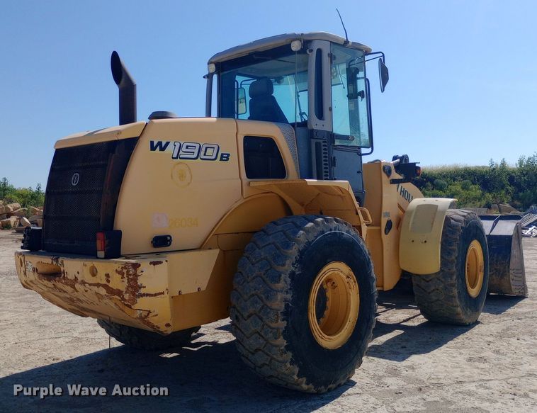 image for item NY9408 2010 New Holland W190B wheel loader