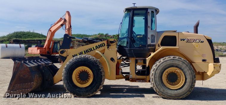 image for item NY9408 2010 New Holland W190B wheel loader