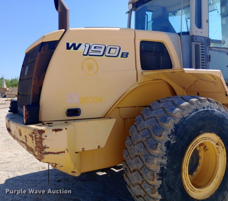 image for item NY9408 2010 New Holland W190B wheel loader