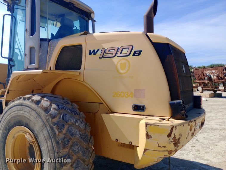 image for item NY9408 2010 New Holland W190B wheel loader