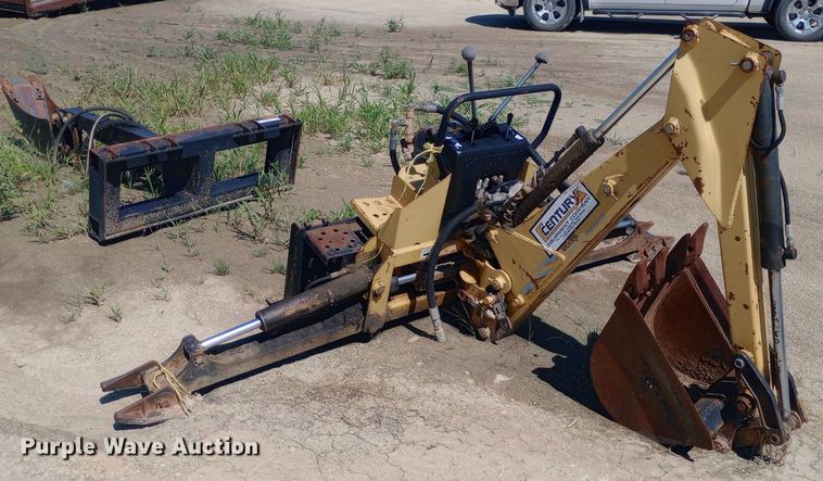 image for item NY9411 Woods  6500 skid steer backhoe