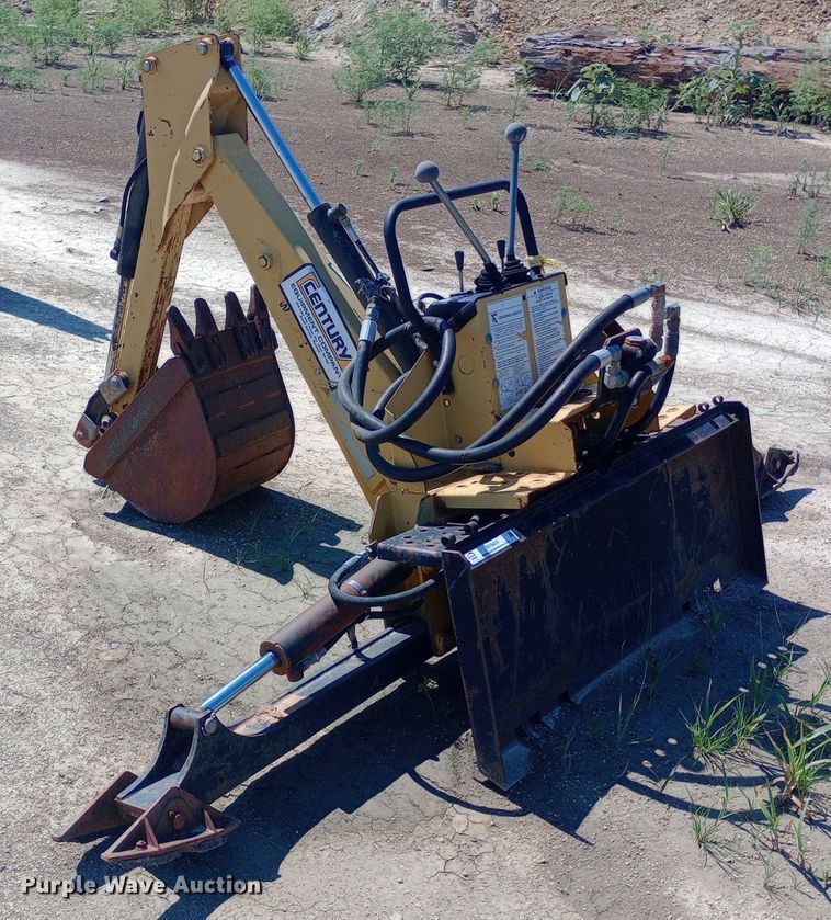 image for item NY9411 Woods  6500 skid steer backhoe