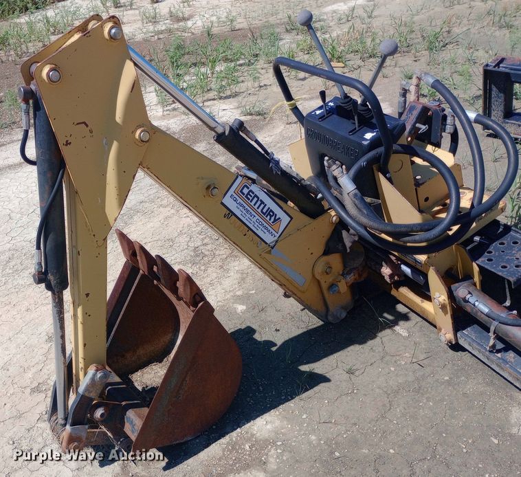 image for item NY9411 Woods  6500 skid steer backhoe