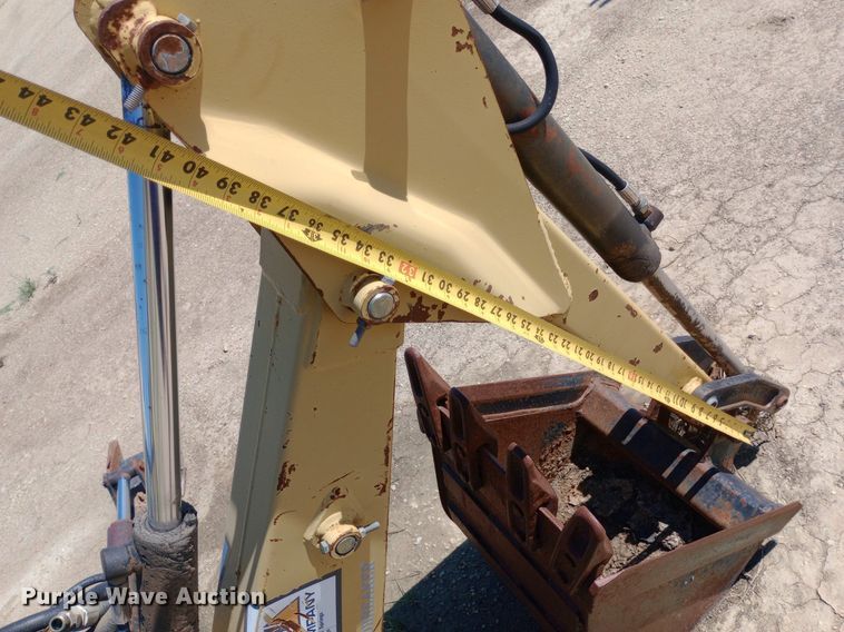 image for item NY9411 Woods  6500 skid steer backhoe