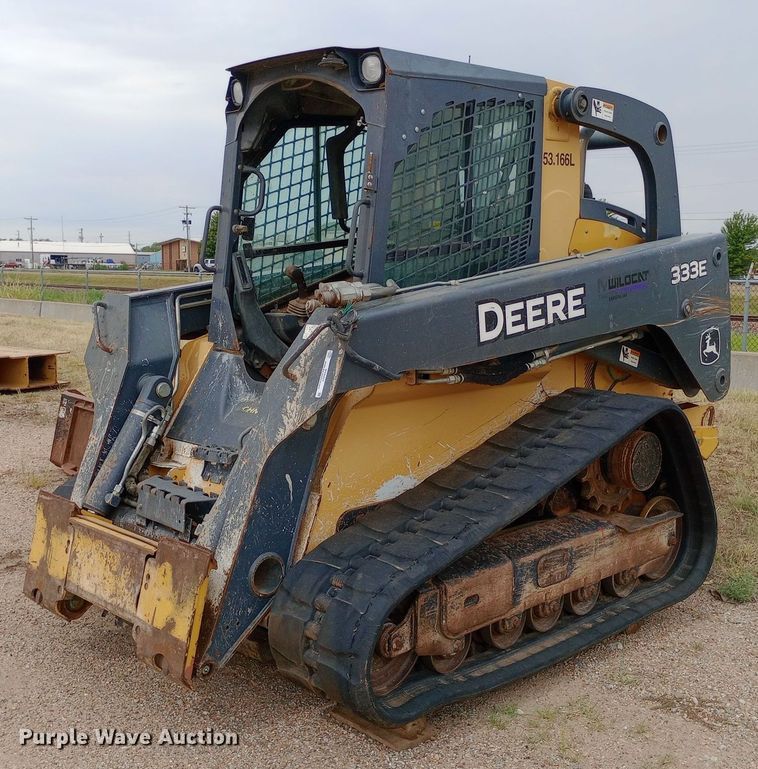 image for item NY9421 2015 John Deere 333E skid steer loader