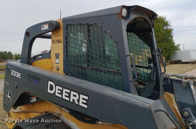 image for item NY9421 2015 John Deere 333E skid steer loader