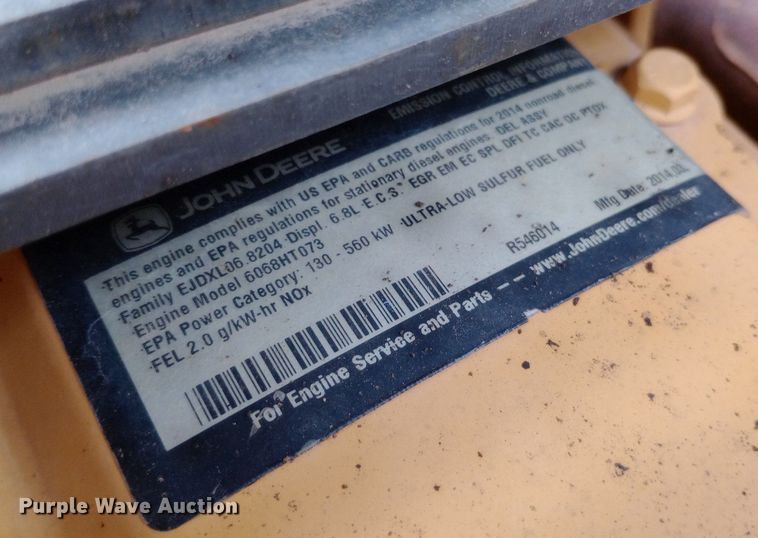 image for item NY9425 2014 John Deere 250G LC excavator