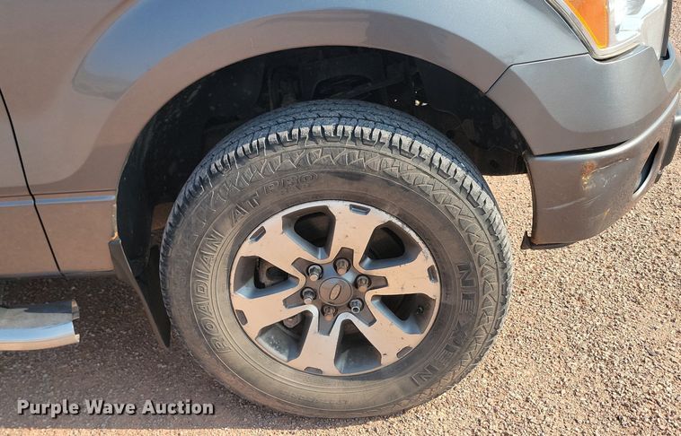 image for item OD9667 2012 Ford F150 SuperCab pickup truck