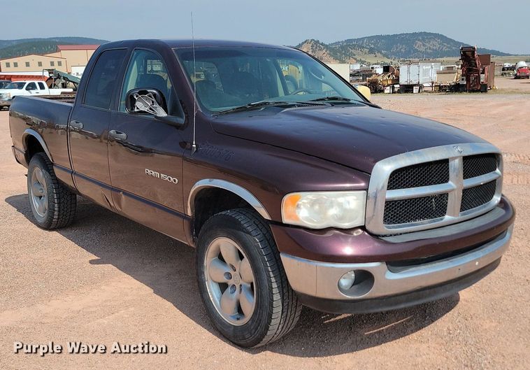 image for item OD9668 2005 Dodge Ram 1500 Quad Cab pickup truck