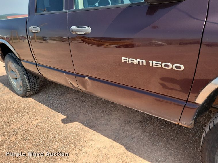 image for item OD9668 2005 Dodge Ram 1500 Quad Cab pickup truck