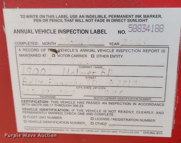 image for item OD9673 2004 Sterling  L9500 ready mix truck