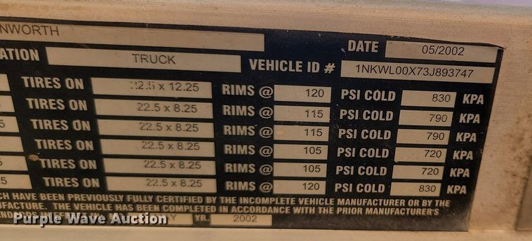 image for item OD9675 2003 Kenworth  W900 ready mix truck