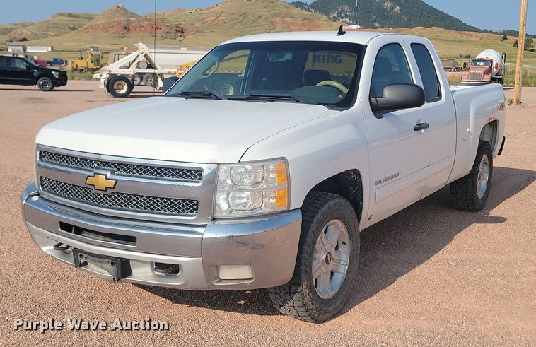 image for item OD9677 2012 Chevrolet  Silverado 1500 Ext. Cab pickup truck