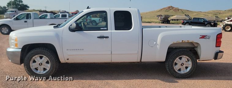 image for item OD9677 2012 Chevrolet  Silverado 1500 Ext. Cab pickup truck