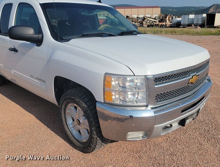 image for item OD9677 2012 Chevrolet  Silverado 1500 Ext. Cab pickup truck