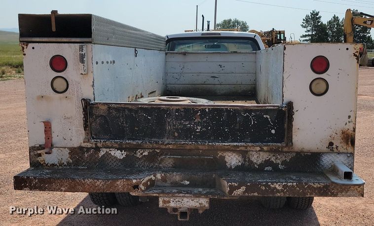 image for item OD9679 2001 Dodge  Ram 3500 utility bed pickup truck