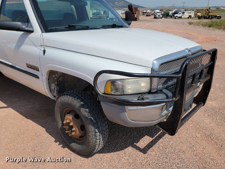 image for item OD9679 2001 Dodge  Ram 3500 utility bed pickup truck