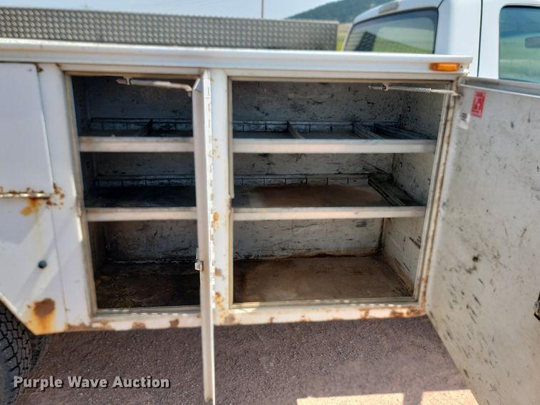 image for item OD9679 2001 Dodge  Ram 3500 utility bed pickup truck