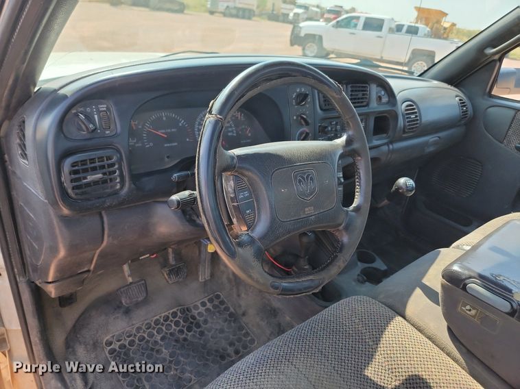 image for item OD9679 2001 Dodge  Ram 3500 utility bed pickup truck