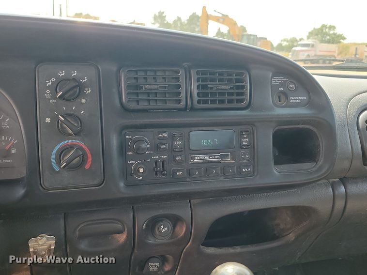 image for item OD9679 2001 Dodge  Ram 3500 utility bed pickup truck