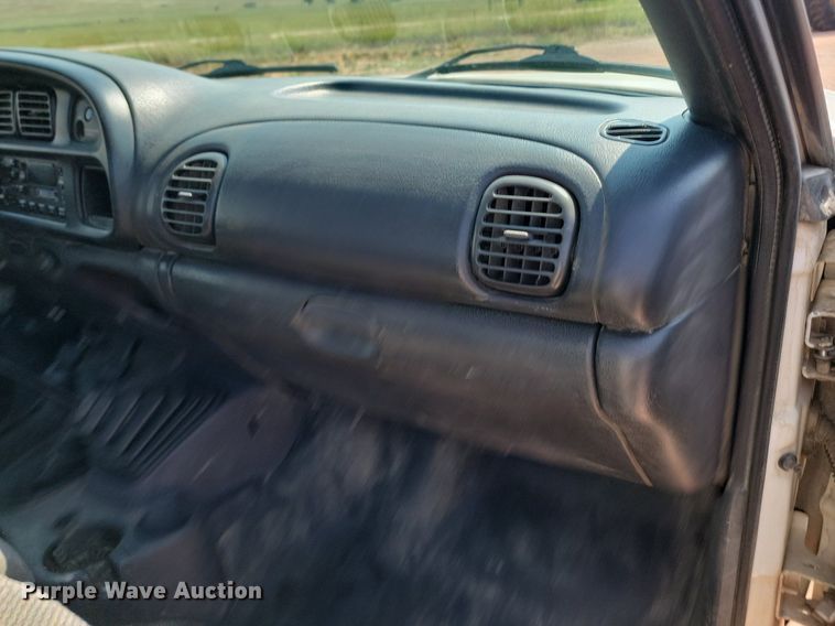 image for item OD9679 2001 Dodge  Ram 3500 utility bed pickup truck