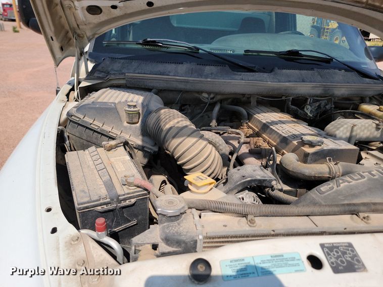 image for item OD9679 2001 Dodge  Ram 3500 utility bed pickup truck