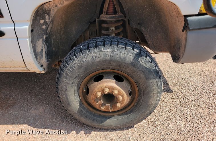 image for item OD9679 2001 Dodge  Ram 3500 utility bed pickup truck