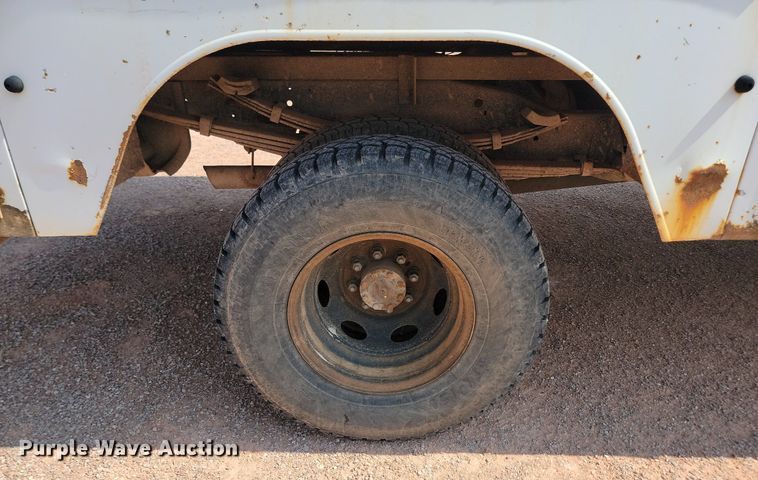 image for item OD9679 2001 Dodge  Ram 3500 utility bed pickup truck