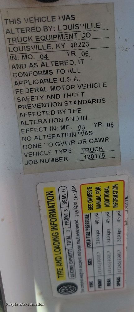 image for item OD9682 2006 Ford F150 pickup truck