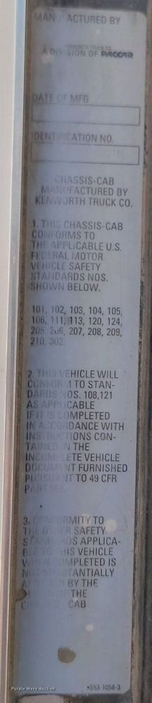 image for item OD9684 2002 Kenworth  W900 ready mix truck